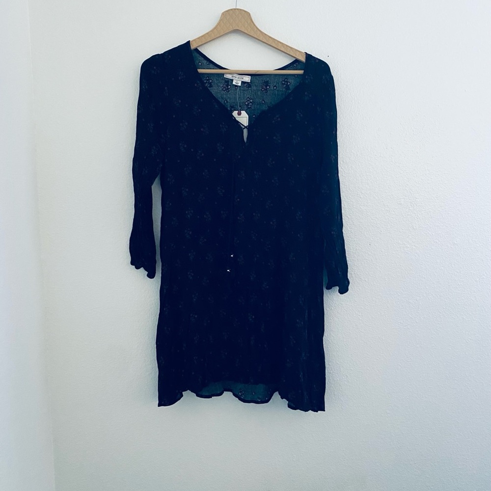 Adam Levine Collection Dark Long Sleeve Dress